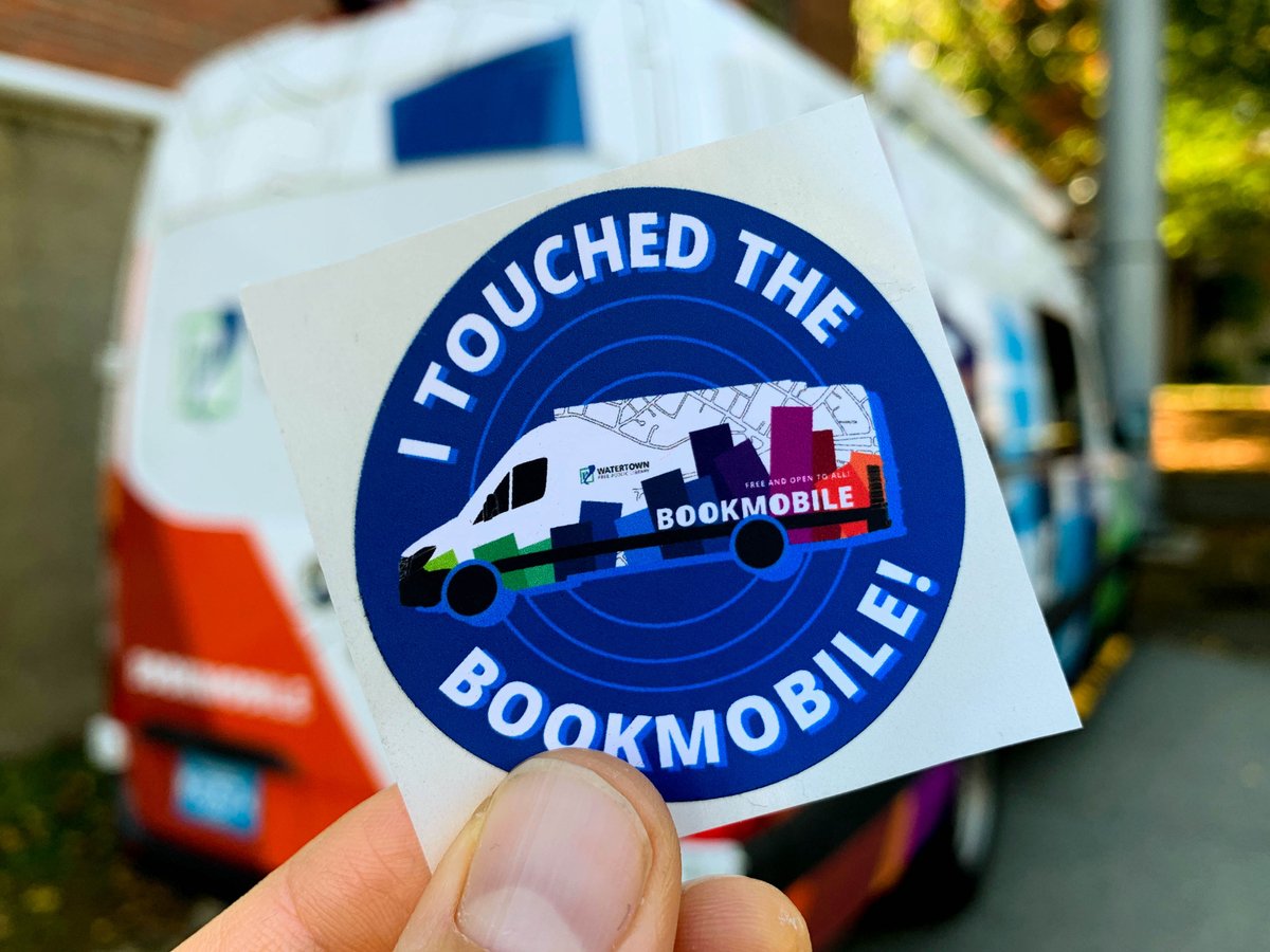 We had a blast at @watertownmagov 's 'Touch-a-Truck' last weekend! As the weather warms, WFPL Bookmobile service is ramping up. View all upcoming stops at watertownlib.org/bookmobile . . . #PublicLibrary #MobileLibrary #Bookmobile #WatertownMA