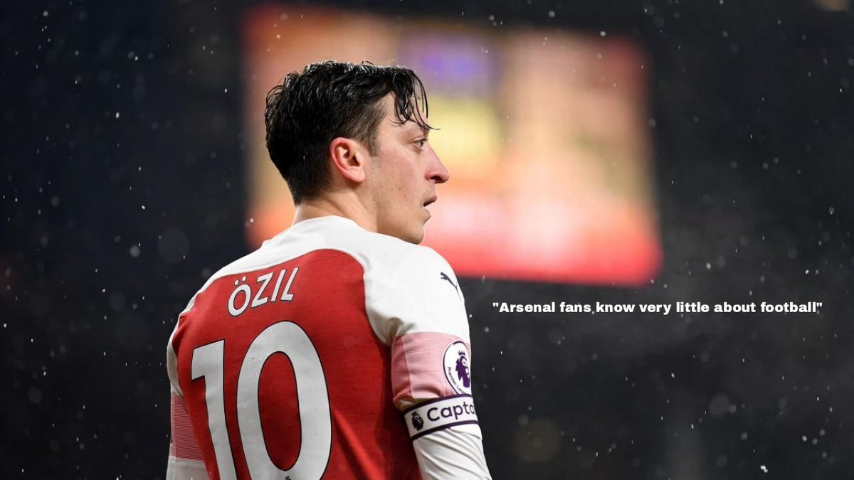 Ozil was right