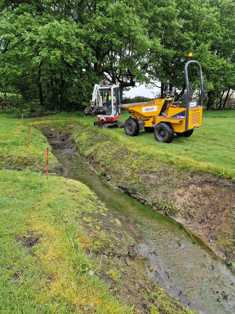 Chorley Golf Club (@chorleygolfclub) on Twitter photo 14/5
<a href="/DiggerduncTPL/">Duncan Tomlinson</a> on the front 9 whilst they were closed to be verti-drained.
Sorted a drain left of 4th fairway.
Leveled the section where the 5th fairway meets the track so trolleys and buggies can safely use
Level spoil from 5th to back of 7th tee
Clean 1st ditch on right 14/5
<a href="/DiggerduncTPL/">Duncan Tomlinson</a> on the front 9 whilst they were closed to be verti-drained.
Sorted a drain left of 4th fairway.
Leveled the section where the 5th fairway meets the track so trolleys and buggies can safely use
Level spoil from 5th to back of 7th tee
Clean 1st ditch on right