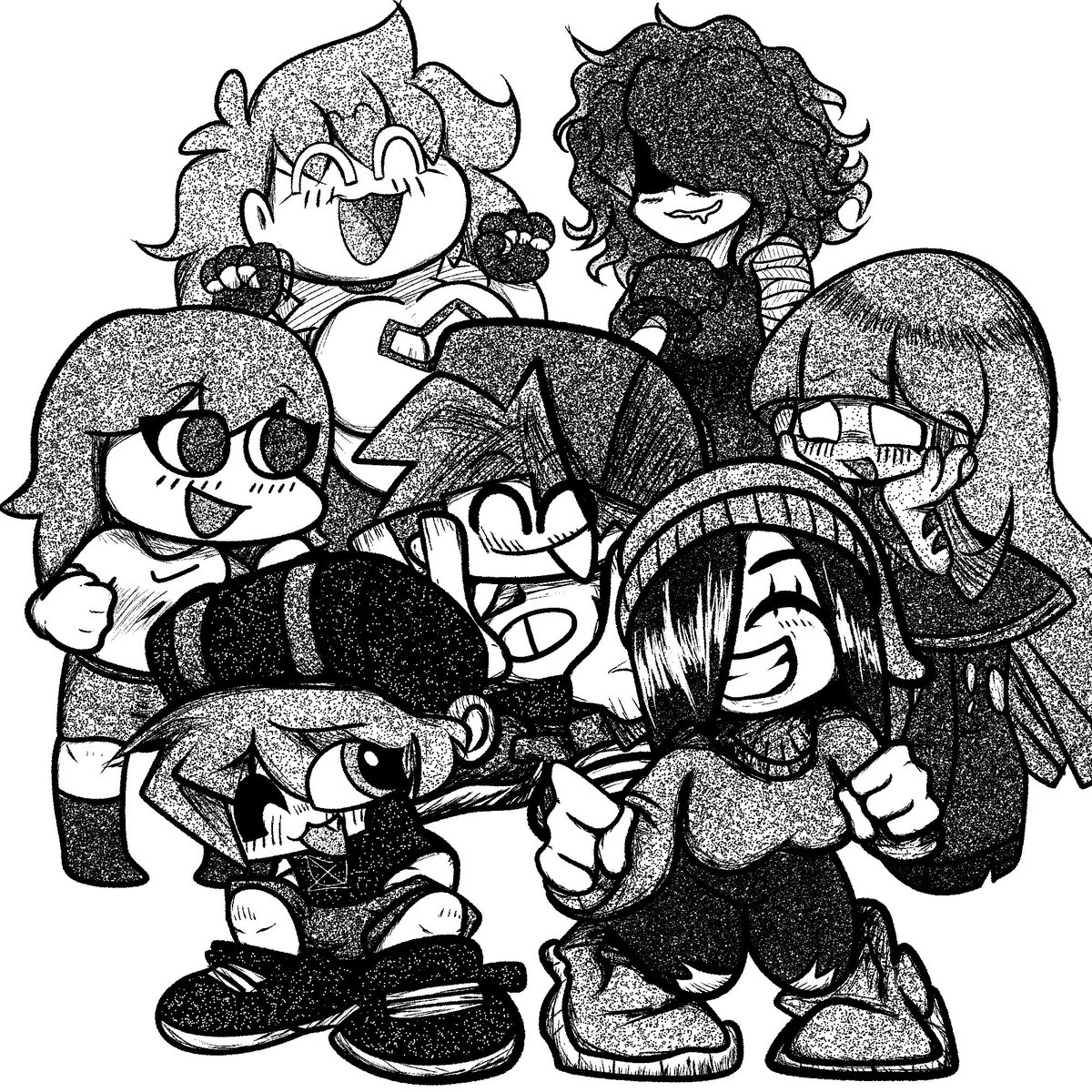 I LOVE BF！ #イラスト #FNF #fridaynighfunkin #skyblue #sky #beepie