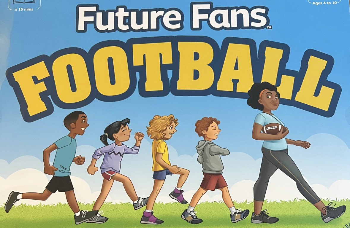 With the NFL schedule coming out and summer coming up, it’s a great time to have fun helping little kids become big fans - thank you @AaronTaylorCFB for sending me this @FutureFansSprts game - if you come over we can play and have ice cream.