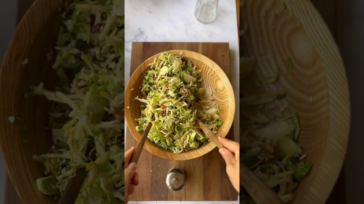 Shaved brussels sprout salad ￼ diningandcooking.com/1388850/shaved… #American #AmericanRecipes #BalsamicGlazedBrusselsSproutsRecipe #BrusselsSproutsRecipe #FallSalad #RecipeVideos #Recipes #ShavedBrusselsSproutsSalad #ThanksgivingSalad