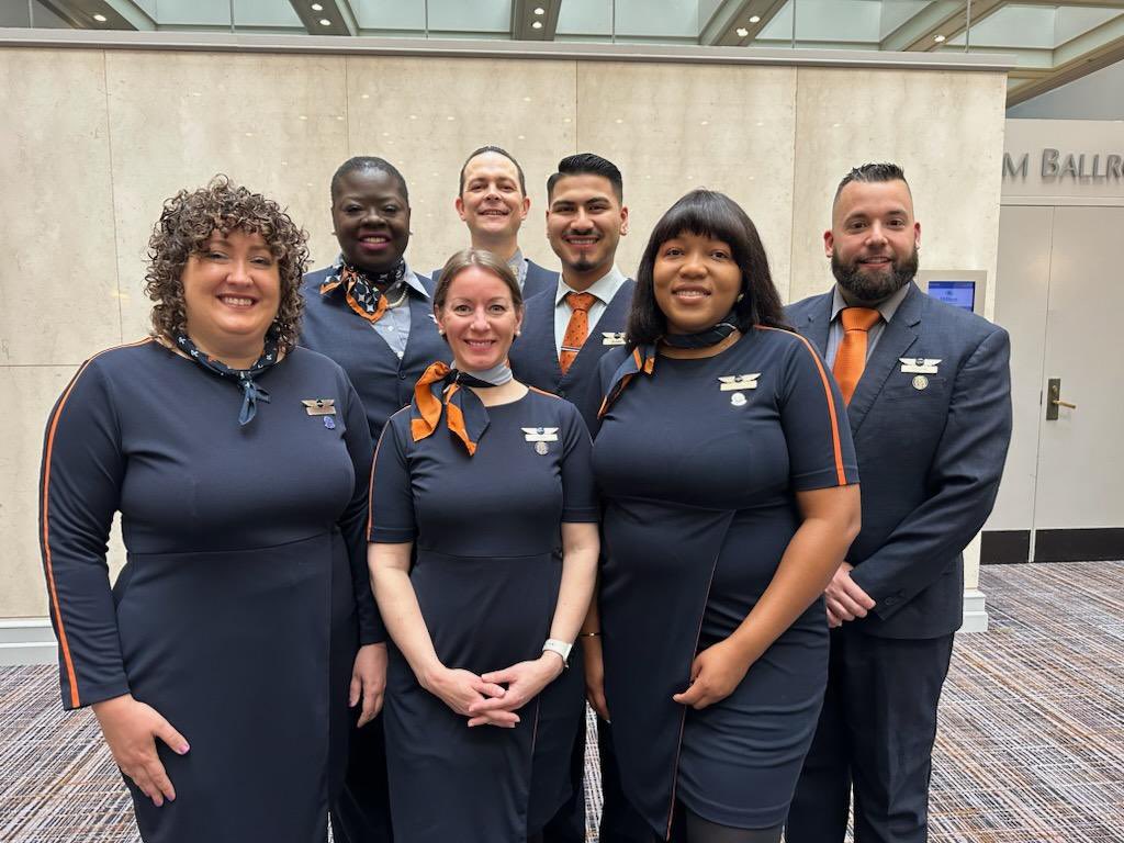 TWU Local 579 comprises of almost 7,000 JetBlue flight attendants. We are in DC today to discuss our need for stronger safety and security measures in the work place. Our customers are not safe unless we are safe! #TWUCOPE2024 @transportworker @TWULocal579
