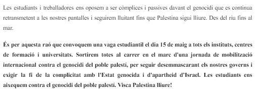Acampada per Palestina Barcelona 🇵🇸 tweet media