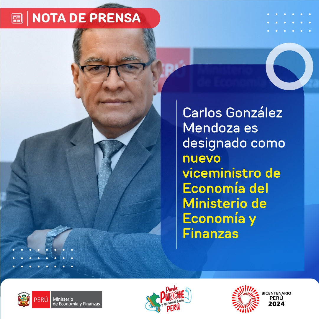 Con una amplia experiencia en el sector público y privado, hasta antes de su designación, se desempeñaba como director general de la Dirección General de Política de Promoción de la Inversión Privada del MEF. 🗞bit.ly/3yjWLNJ