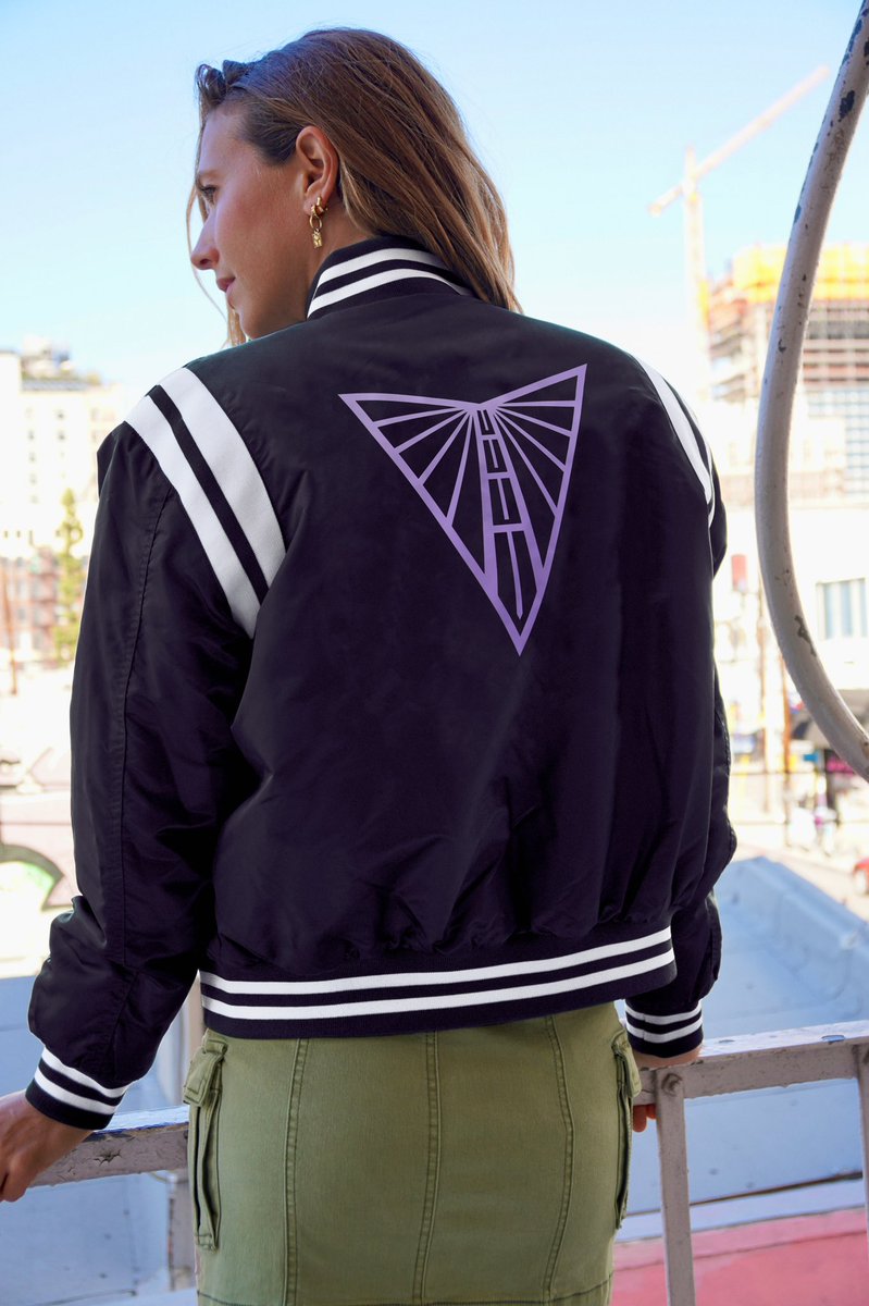 We're thrilled to be a part of this exciting moment by welcoming the @wnbagoldenstate to the #WNBA! ⁠ Join us in celebrating with our exclusive #WEARbyEA @wnba Valkyries Bomber Jacket, available at the Team Shop in Thrive City, the plaza surrounding Chase Center.