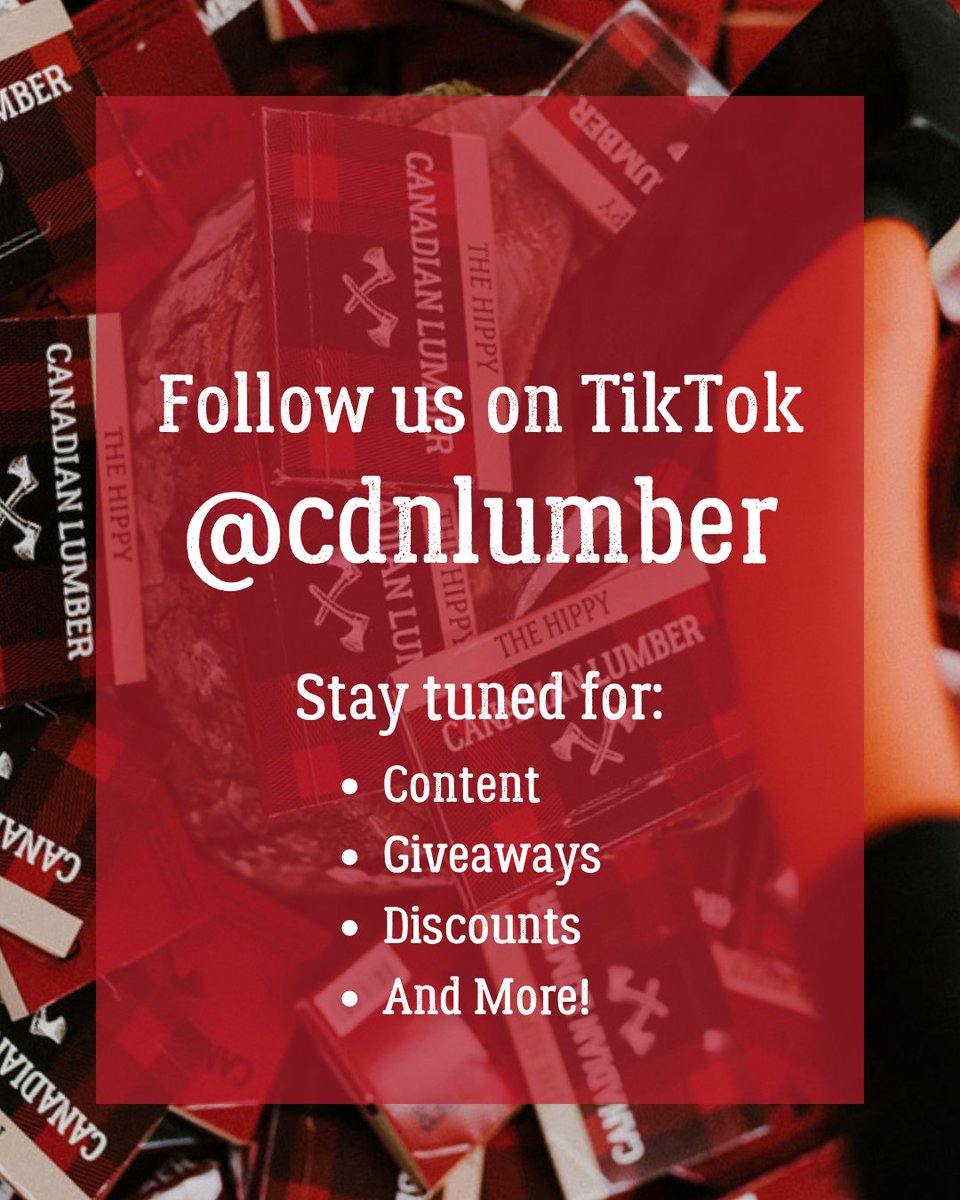 We are sorry we haven't been posting on Intsta. We have been experiencing issues with our account. Follow us on TikTok for the time being! <a href="/cdnlumber/">Canadian Lumber</a> 🪵