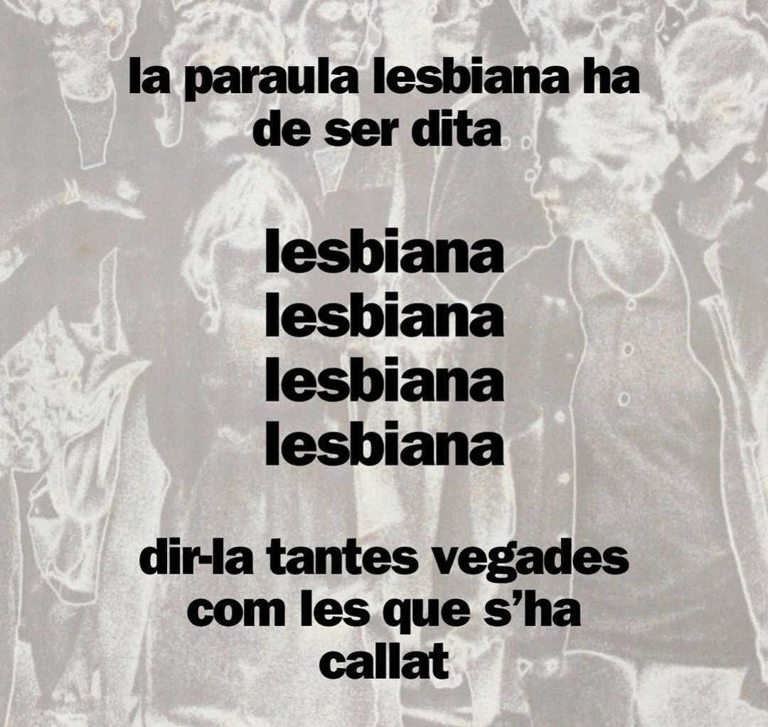 EL LESBOODI MATA ELS DISCURSOS D’ODI MATEN 🔗Divendres 17 de maig 🔗19h davant el consulat Argentí (barcelona) Convoquem una concentració aquest divendres 17 de maig, dia internacional de lluita contra la LGTBIfòbia, per denunciar els atacs lesbòfobs a Barracas, Buenos Aires.