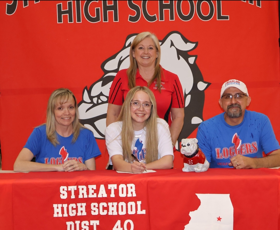 🏐Signing Day🏐 Streator High School Proudly congratulates Sophia Pence on her decision to play volleyball at the next level!!! She will be a Lincoln Land Logger in the fall!!! #commitmenttoexcellence #gologgers @loggervball @MyWebTimes