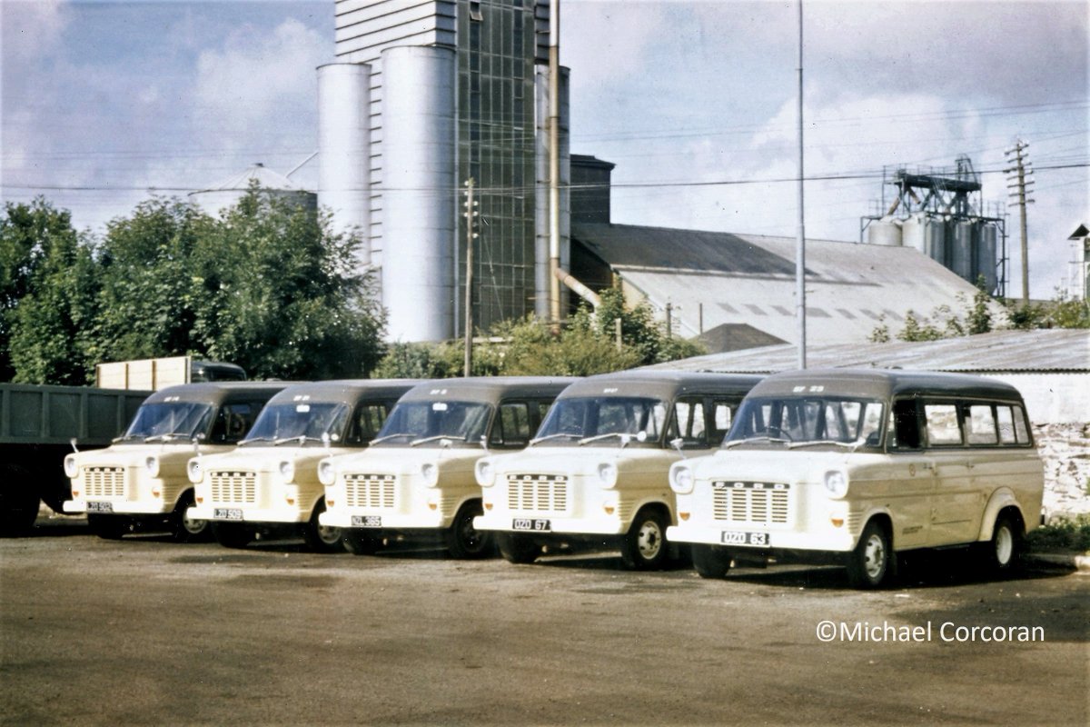 New Ford transits -SF23, SF27, SF5, SF21 & SF14. c1968. @Buseireann #SF23 #SF27 #SF5 #SF21 #SF14