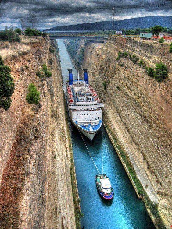 Corinth Canal-greece