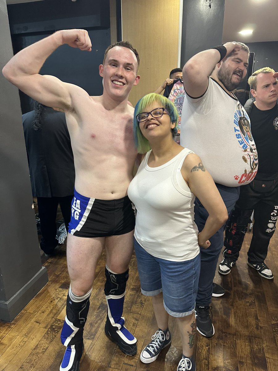 It was so good seeing @EthanAllen_YG wrestle again after so long. The guy hasn’t missed a beat and I’m so looking forward to watching him wrestle more