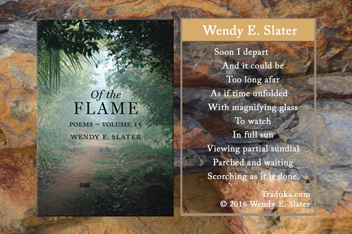 Modern mystical poetry for your inner transformation. 
Poetry to bring calm, #peace, and #healing. 

Get OF THE FLAME here: getbook.at/oftheflame

#poetry 
#healingvibrations #giftideas #bookaddict #spiritualawakening #readers #inspiration #love #peace #poetrylovers #selfcare