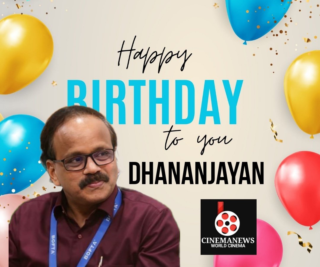 இனிய பிறந்தநாள் 🎂🎉 வாழ்த்துகள் @Dhananjayang சார்.