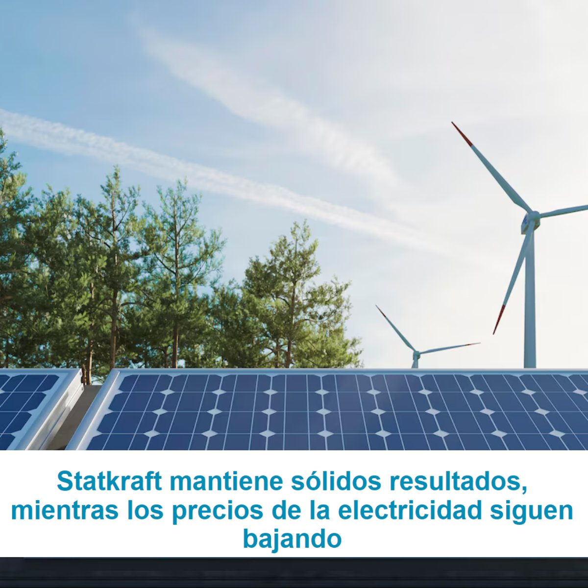 El 2024 es un año desafiante para el sector energético. A pesar de la caída de precios, en @Statkraft alcanzamos 600M de euros en el Q1🚀 Seguimos impulsamos la #TransiciónEnergética con inversiones récord de 2.8M en #EnergíasRenovables. 👉🏼  bit.ly/3JUT5EB 🌍⚡