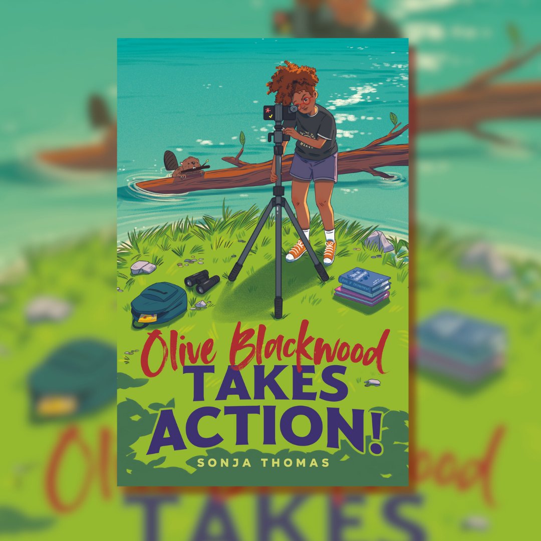 Happy Book Birthday to OLIVE BLACKWOOD TAKES ACTION! by #kidlit author @bysonjathomas! Buy your copy today: bysonjathomas.com/books/olive-bl… #OliveBlackwoodTakesAction #mglit