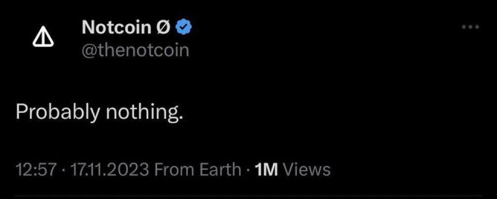 Hey guys I'm still not good at farming I'm gona grind more  
Lets smash it this week🔨🔨🔨
• $PARAM   • $RICY 
• $TRIP         • $BUBBLE 
• $BEYOND • $SHC 
• $DROIDS  • $LINGO
• $XTER        • $OO
• $RCADE    • $ZENT 

#NOTCOIN