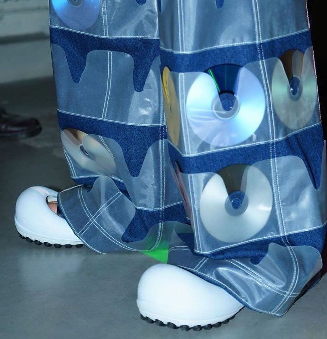 Angus Chiang CD jeans in 2020.