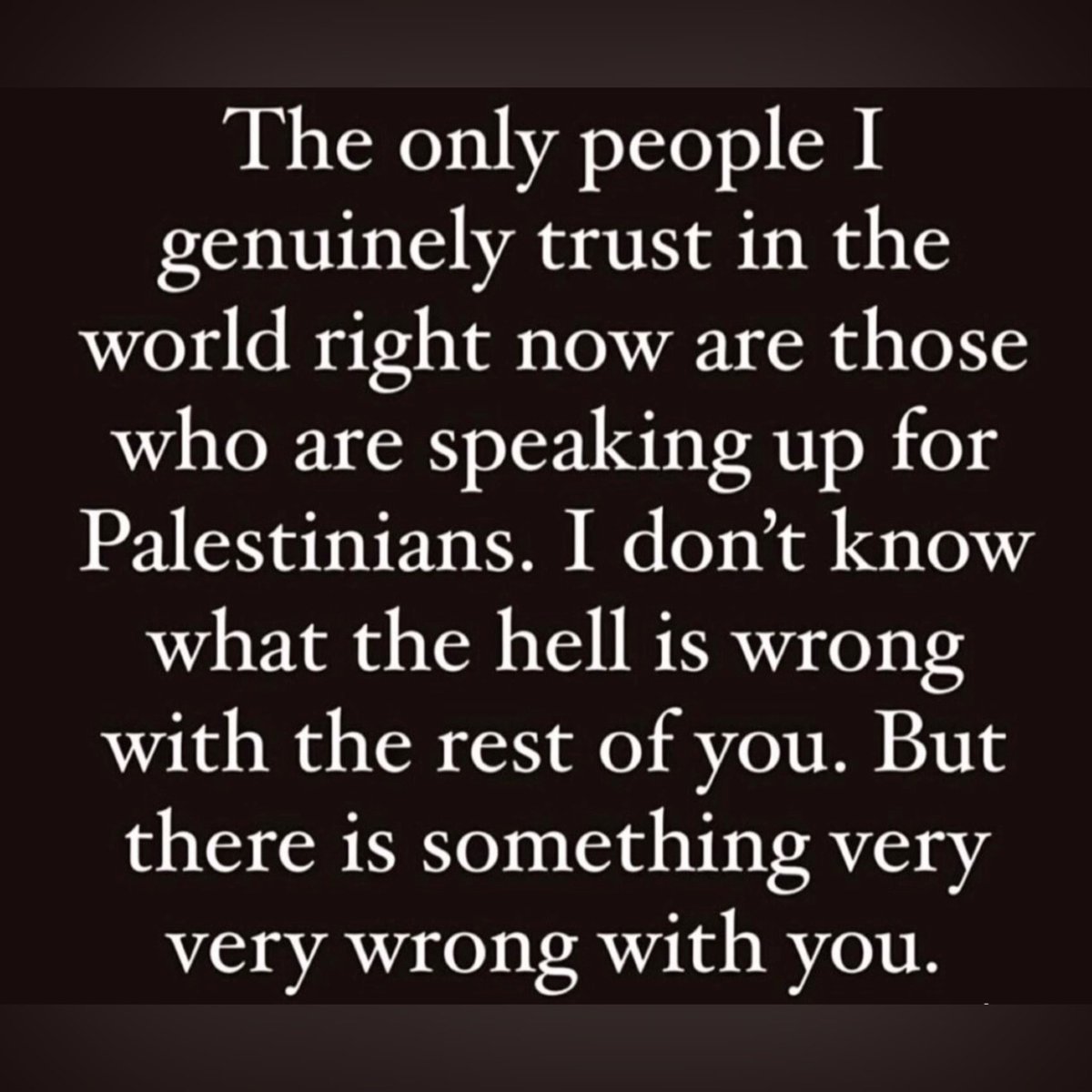 Grateful that we have each other, even though we don’t really know each other… 
… we are the same ♥️🕊️🇵🇸

#WeAreAllConnected 
#PalestinaNoEstaSola