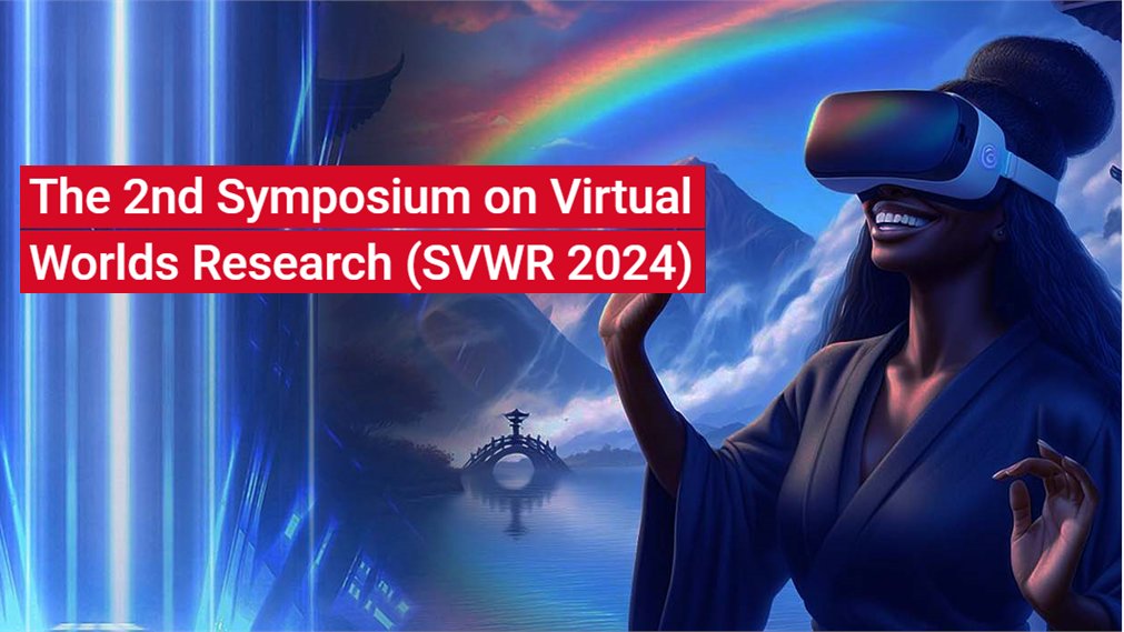 Join the 2nd Symposium on Virtual Worlds Research #SVWR2024 for updates on Virtual Technologies, from Games & Entertainment to Digital Heritage & Product Visualization 📅Thursday 30 May 2024 📍Staffordshire University ℹ️ More Info and tickets: staffs.ac.uk/events/2024/05…