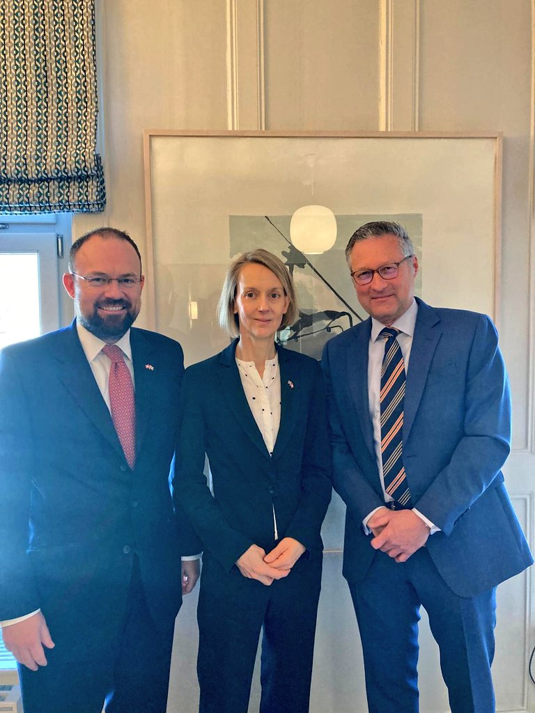 Thank you @FCDOGovUK Multilateral Director Freya Jackson and Ambassador @JamesWSquire for our great exchange during the 🇨🇭-🇬🇧 multilateral consultations. Our discussions will help us to further strengthen our cooperation in the #SecurityCouncil and the 🇺🇳.