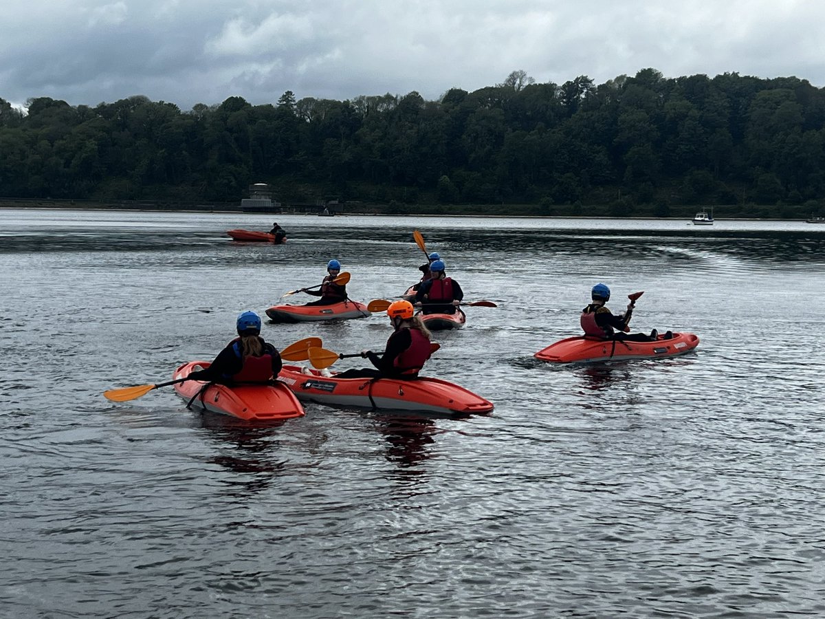Year 2 UPS learners participating in kayaking today at @LlandegfeddLake as part of their qualification. @coleggwent @JoelMorgan81 @kellycook_26 @betts_78 @maceyjx