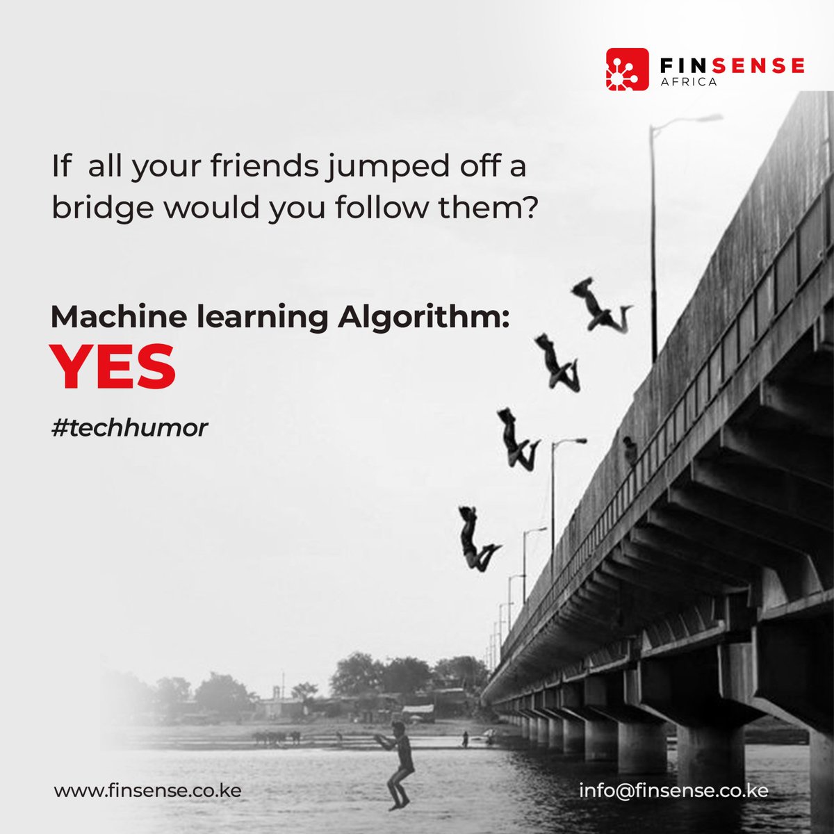 Not all data is good data. Training machine learning algorithms requires careful selection.  

#techhumor #machinelearning