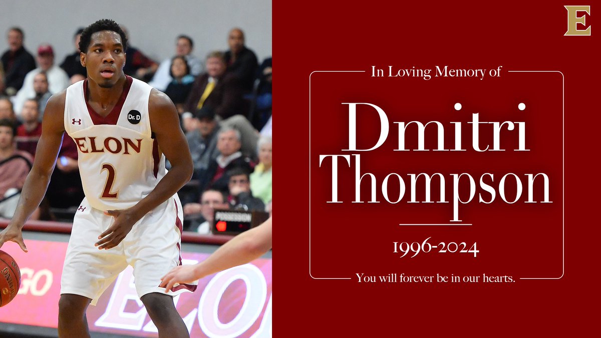 We are heartbroken to hear of Dmitri’s passing. A former men’s basketball standout and recent Top 10 Under 10 recipient by the University, Dmitri will be missed by all who knew him.