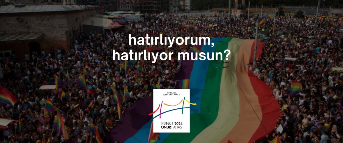 32. İstanbul Onur Haftası bu sene 24-30 Haziran tarihleri arasında: “Hatırlıyorum, hatırlıyor musun?” sendika.org/2024/05/32-ist…