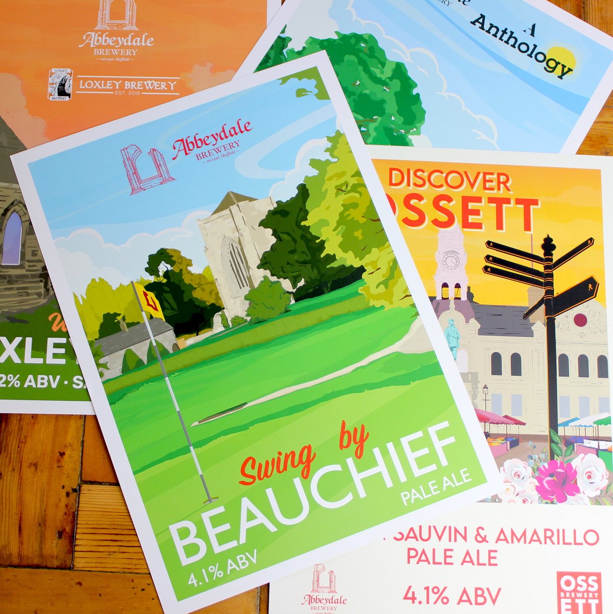 See Britain by ale! Ahead of the latest release from our beautiful Travel Poster series, we spent some time reflecting on this range - celebrating cask ale, collaboration and community. Join us on the journey here: abbeydalebrewery.co.uk/see-britain-by…