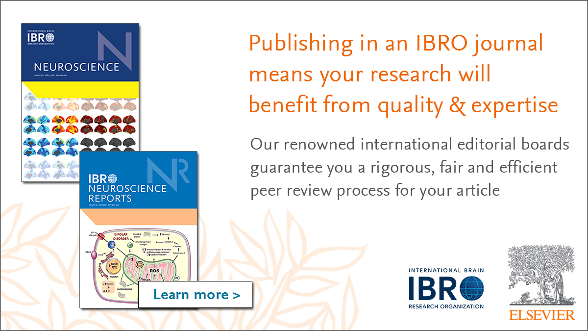 Publishing your research in an @IBROorg journal ensures increased visibility, trustworthiness, and options. Explore IBRO’s leading journal, Neuroscience, to learn more. spkl.io/6012448fq @IBROjournals