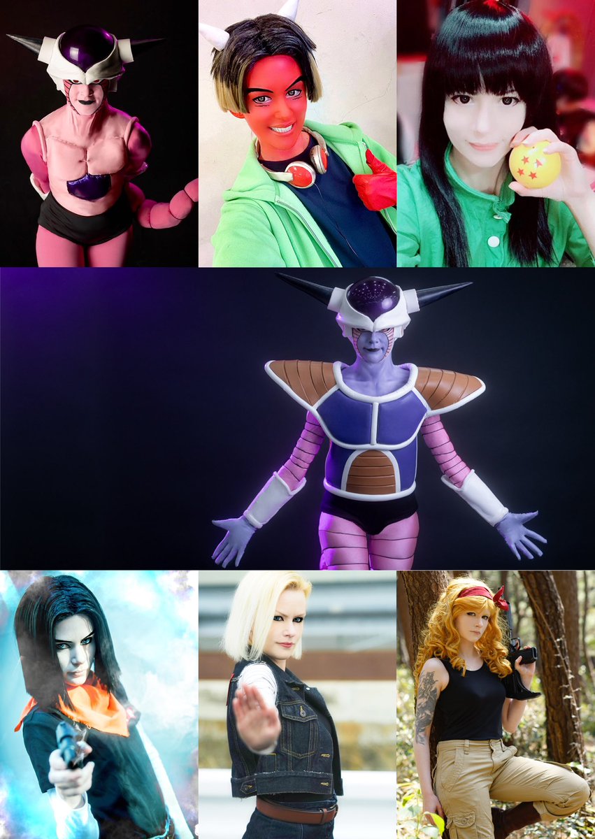 #君の七変化を見せてくれ
ドラゴンボールのみ🐉
上の段はマニアックキャラの集まりw

18号はあと衣装3つ、17号あと衣装1つ、フリーザ様はあと1つの違うカラーバージョンがある！