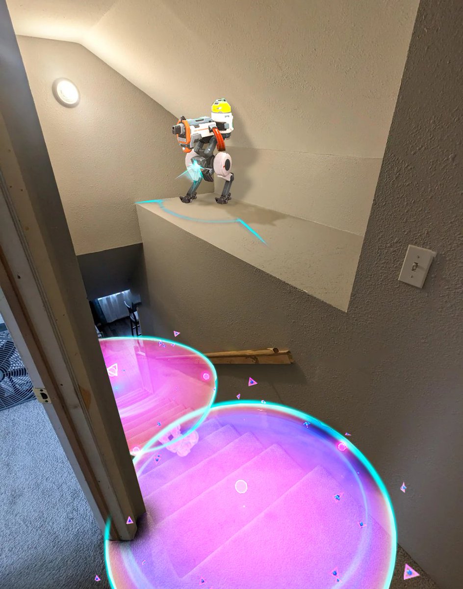 perfect setup for stairs imo
