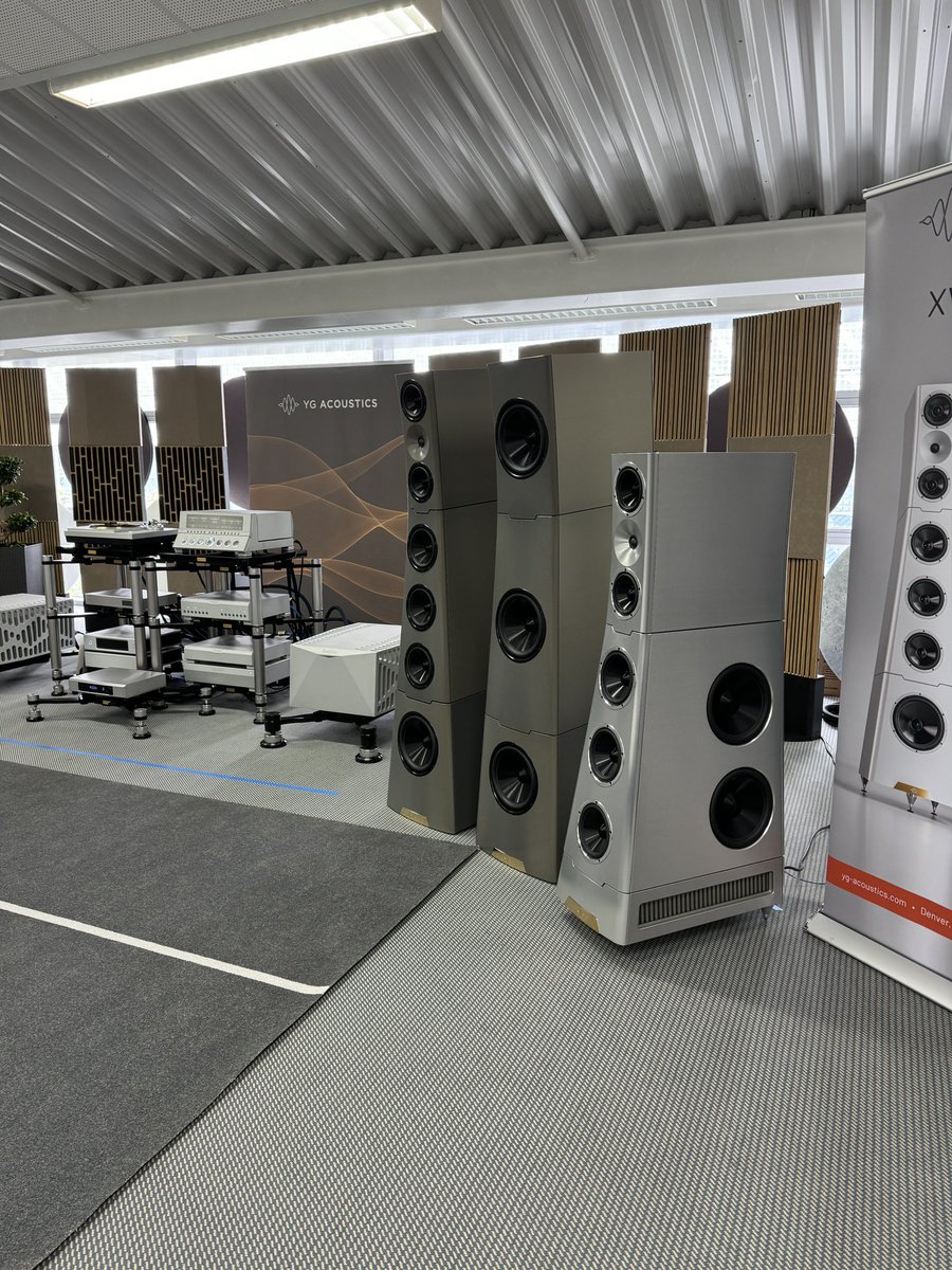 Absolute Hi End (@absolute_hi_end) on Twitter photo The Mega system, YG Acoustics and Boulder 3000 series at Munich Audio Show 2024
#munichaudioshow2024 <a href="/YgAcoustics/">YG Acoustics</a> <a href="/BoulderAmps/">Boulder Amplifiers, Inc</a> The Mega system, YG Acoustics and Boulder 3000 series at Munich Audio Show 2024
#munichaudioshow2024 <a href="/YgAcoustics/">YG Acoustics</a> <a href="/BoulderAmps/">Boulder Amplifiers, Inc</a>