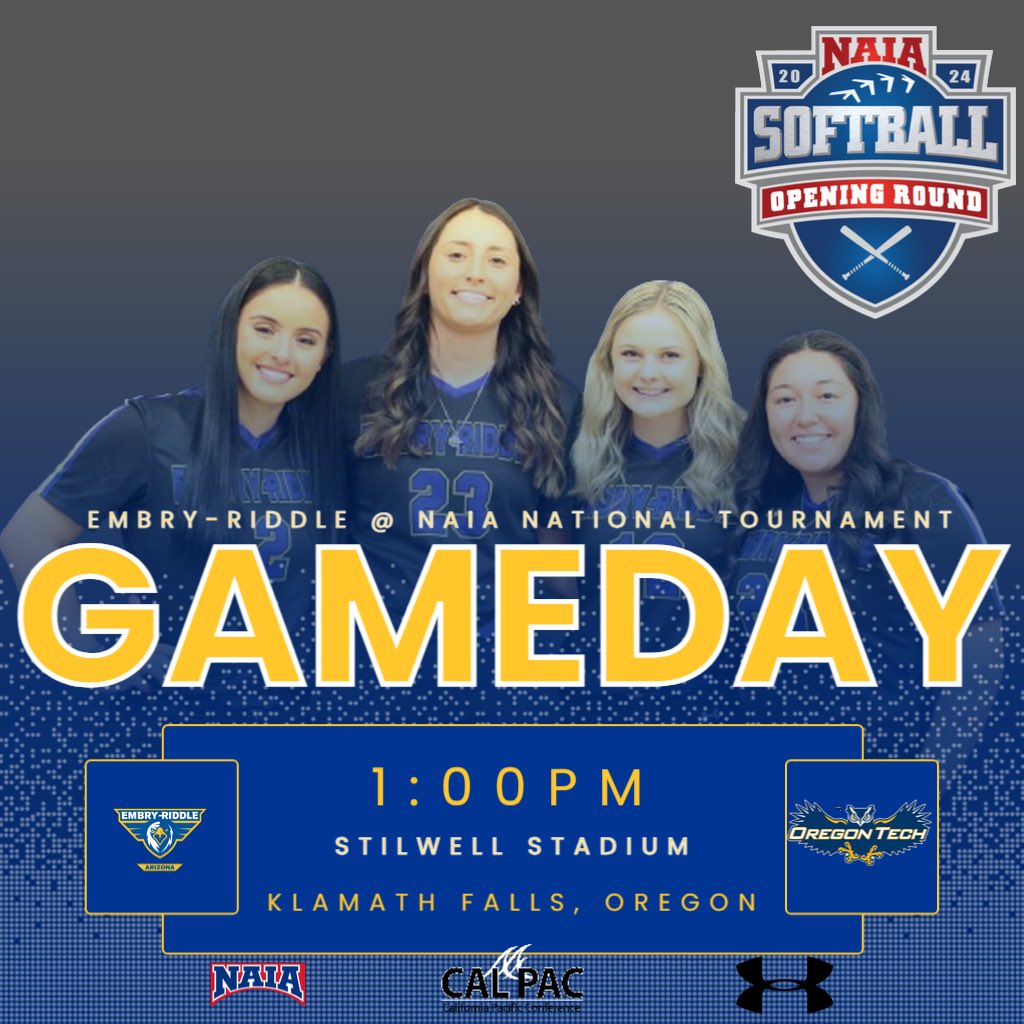 Softball continues their play in the Klamath Falls Bracket with a game against the hosts Oregon Tech at 1pm! 🥎: 🦅🆚 🦉 ⏰: 1:00PM 📍: Klamath Falls, Ore. 🏟️: Stilwell Stadium 📊: eraueagles.com/sports/sball/2… 📺: portal.stretchinternet.com/oit/