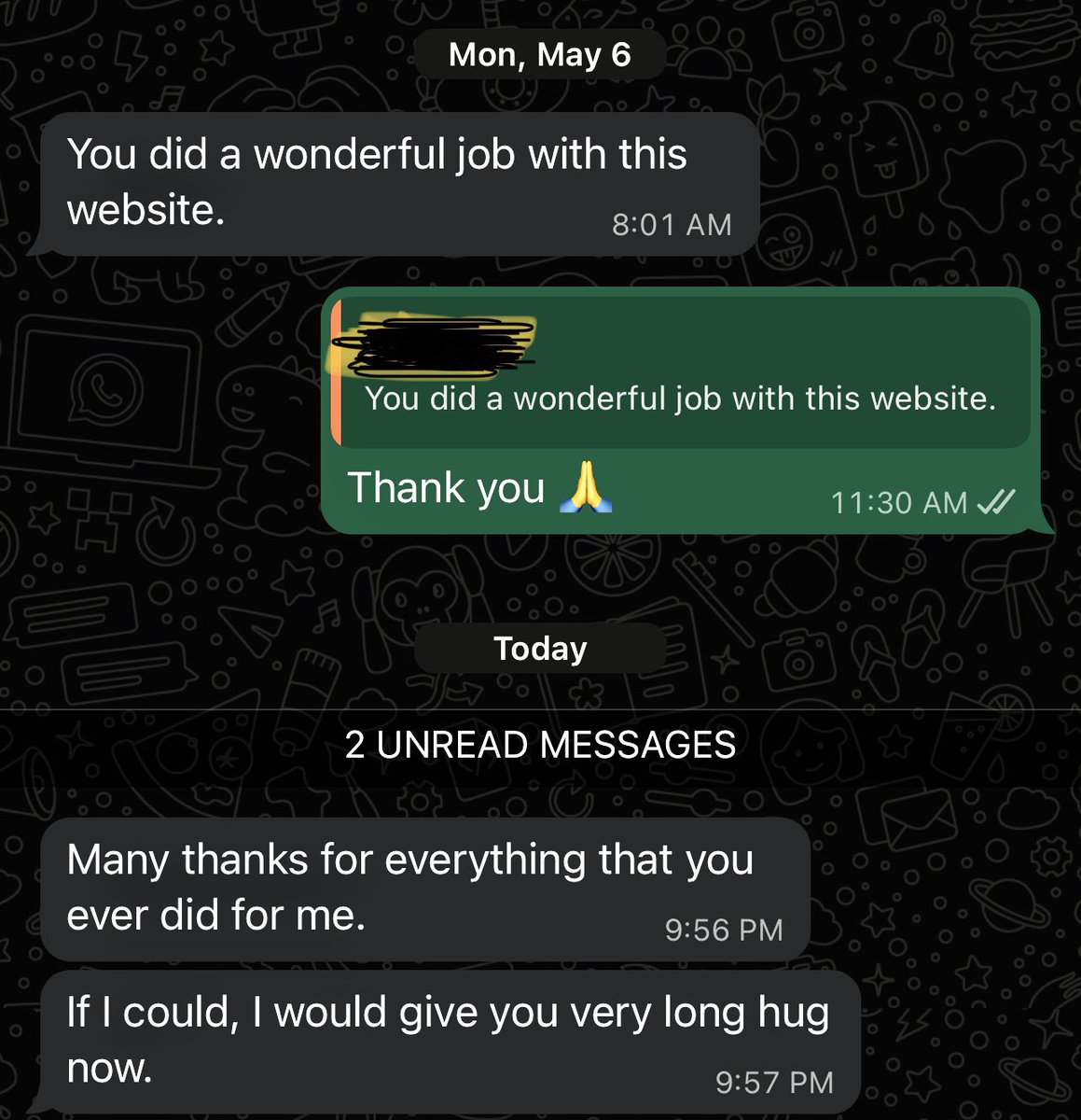 Mideoyekale's tweet image. Nobody:

My client: Thank me, comes after week and drop another thank you message 🤣

#uiux #nocodedev