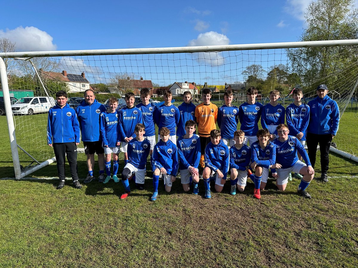 Resolve are proud to sponsor Newbald Junior Football Club under 15’s for the second year - as this season draws to a close the team are playing well together, winning regularly and sit near the top of the league!
Well done guys!

#grassrootsfootball #NewbaldJuniorFootballClub