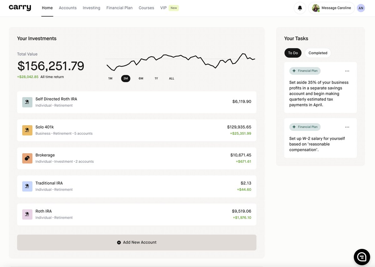 ANNOUNCEMENT:

We are now carry.com

Our mission remains the same: to help business owners  &amp; modern professionals grow their net worth with smart tax optimization

But we have a snazzy new domain &amp; more 👇