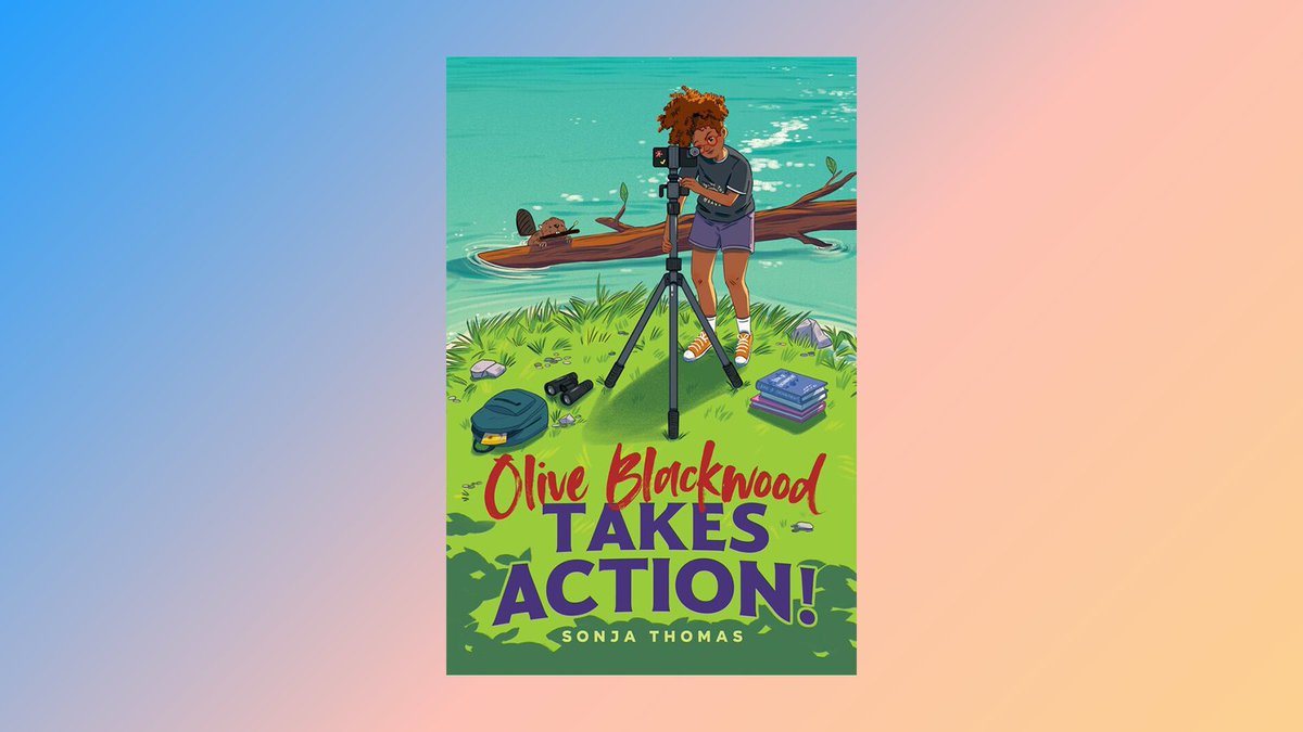 Happy #BookBirthday to Olive Blackwood Takes Action! by @bysonjathomas!