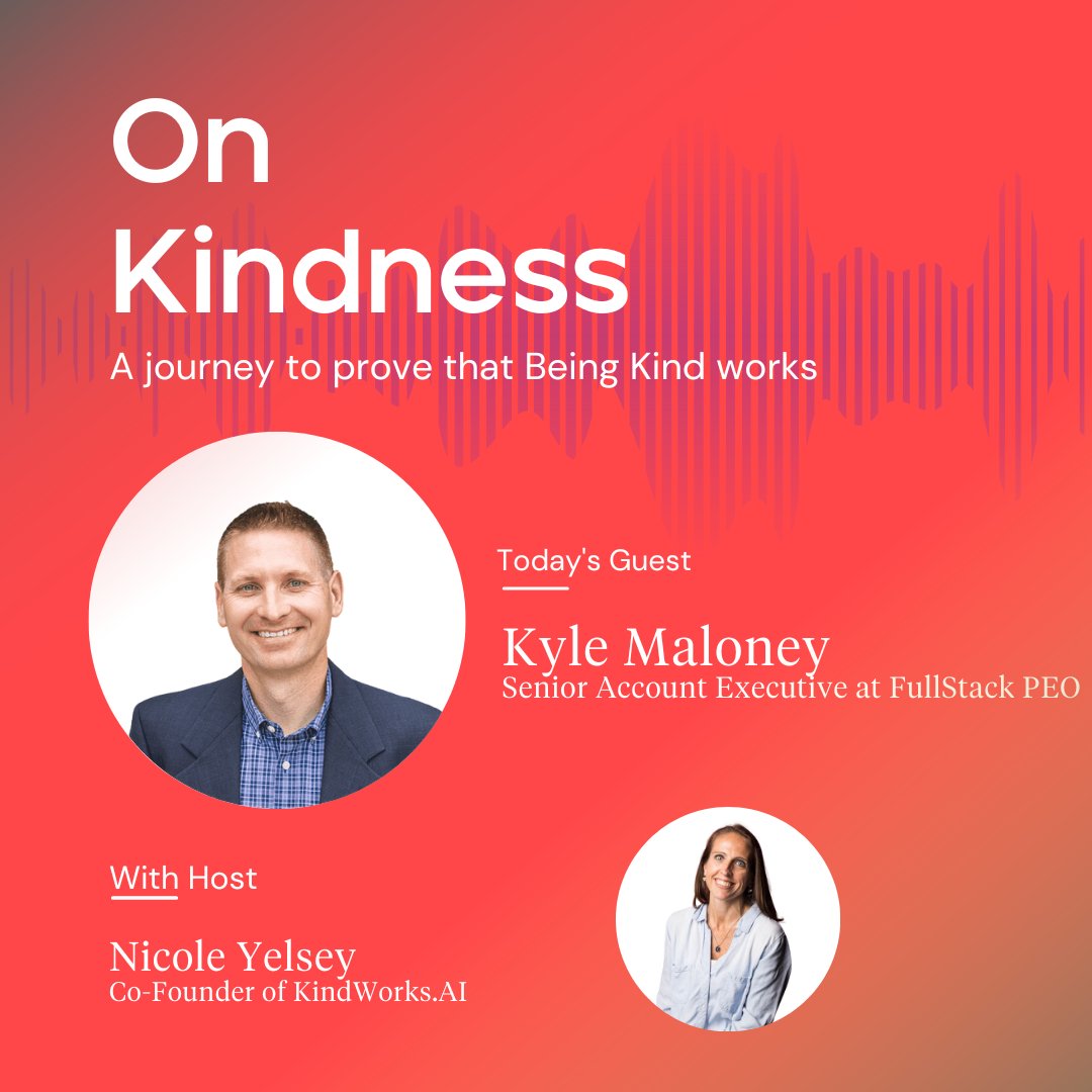 In the latest episode, Nicole talks to Kyle Maloney. Kyle discusses how Kindness has influenced his decisions in the workplace, serving as a guiding principle throughout his career.

spoti.fi/3yirCdF

#Kindness #BeingKindWorks #KindnessIsContagious #ActsofKindness #Habits