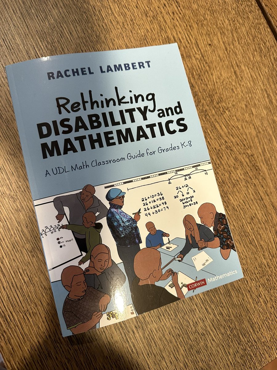 So so excited to start @mathematize4all’s book today!!!!! @CorwinPress