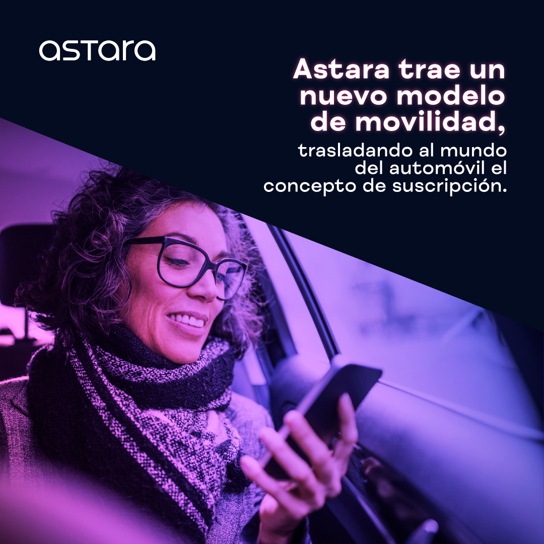 💥 ¡Atención! Novedad en #MCE24 de ASTARA!

El Netflix de los coches estará en Madrid Car Experience.

Con el servicio de suscripción de Astara, suscribirse a un coche es pan comido:
👉 Te registras
👉Eliges el coche que más te gusta