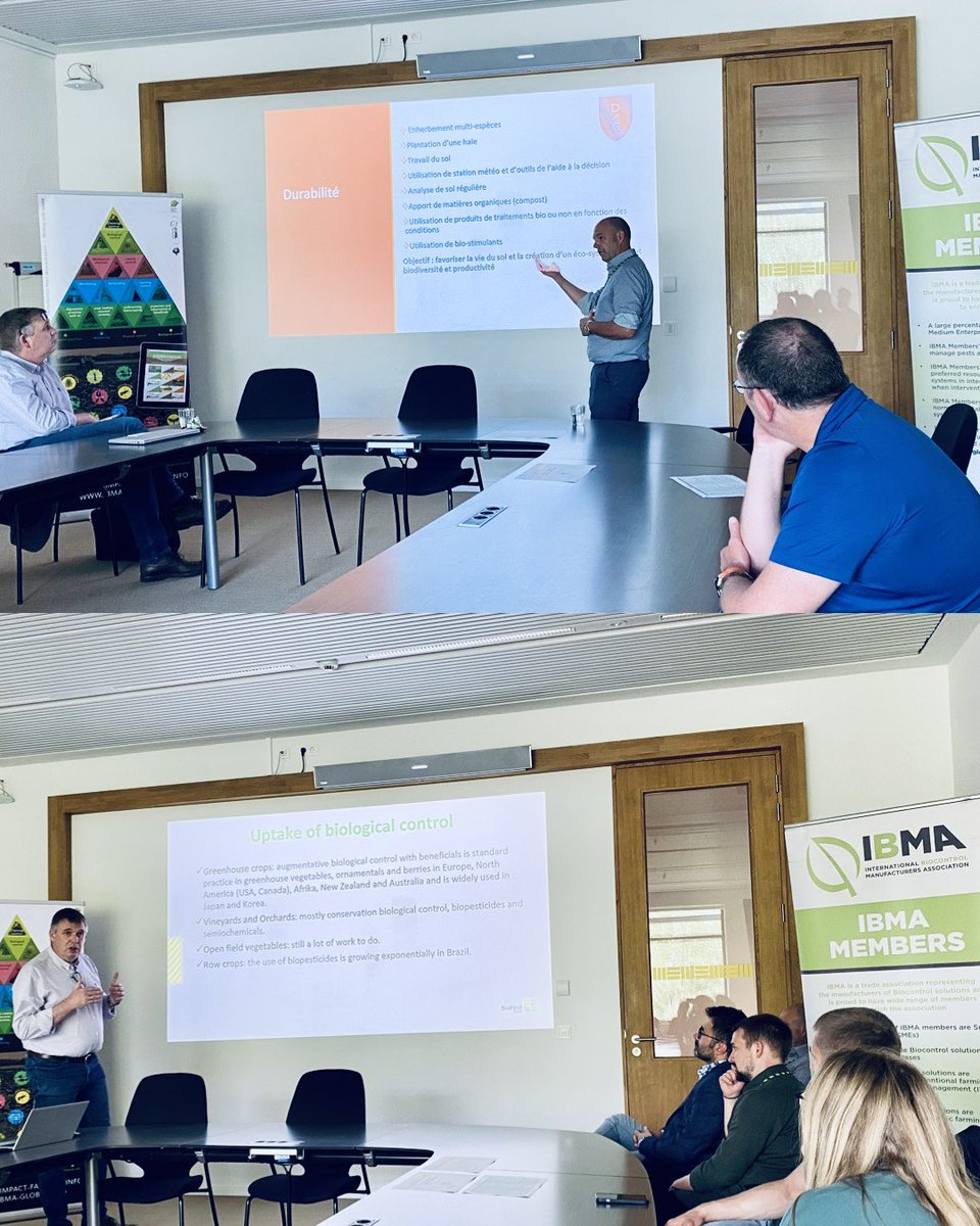 Conf. @H2020IPMWorks @IpmDecisions an insightful #biocontrol sess:our solutions are proven, effective&affordable while being profitable for farmers. They need more of them asap, with the appropriate training&incentives to implement #IPM based on a #holisticapproach. #foodsecurity