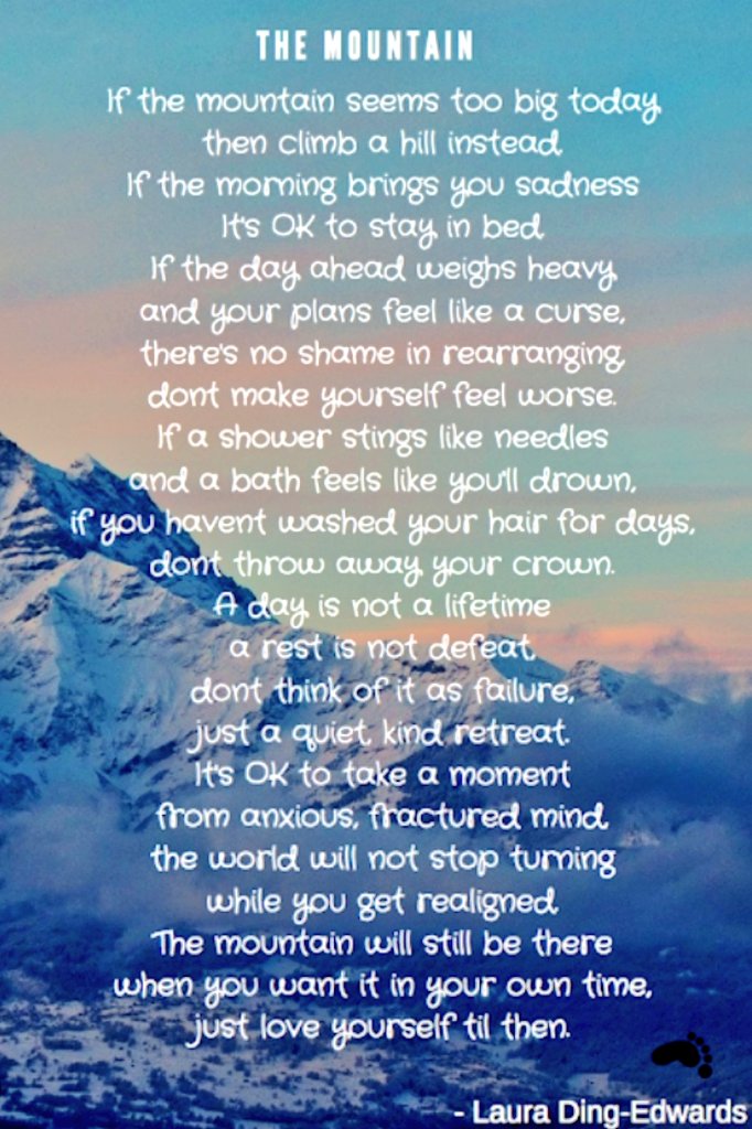 Thank you Trudi from @eftraining_CF for sharing this meaningful and useful #poem by Laura Ding-Edwards which reminds us that's it okay not to feel okay and thank you Ryan for reminding us sometimes we just need to take a breath. #selfcare #animalwelfare #ADCH2024