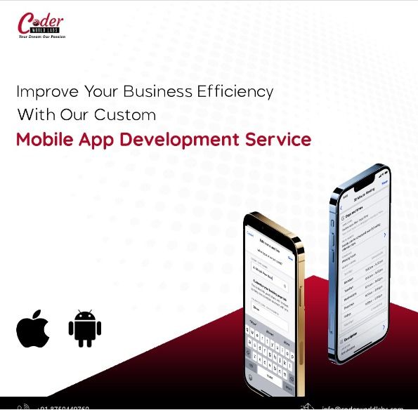 coderworld54278's tweet image. Best Mobile app development in Delhi NCR at Affordable Price
Coder World Labs excels in mobile app development. Our team of experts ensures your ideas become functional apps, guiding you through every step. From concept to launch, we prioritize your satisfaction.