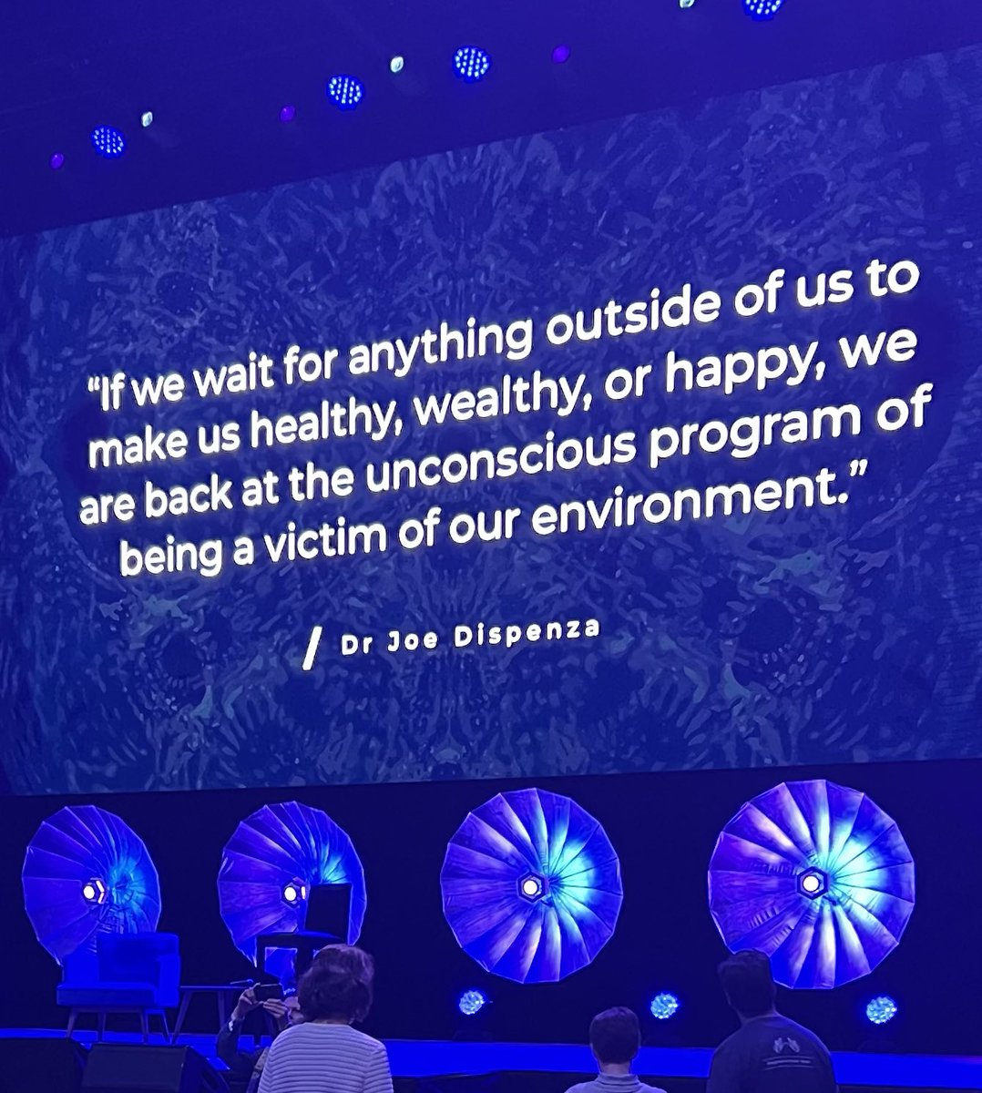 If you want to arrive at your goal you cannot be the same person - Dr. Joe Dispenza 

Accessing the quantumfield to create a new reality! Grateful for the event at Basel to learn about the newest insights about our brain! #drjoedispenza @DrJoeDispenza #meditation #unlimited