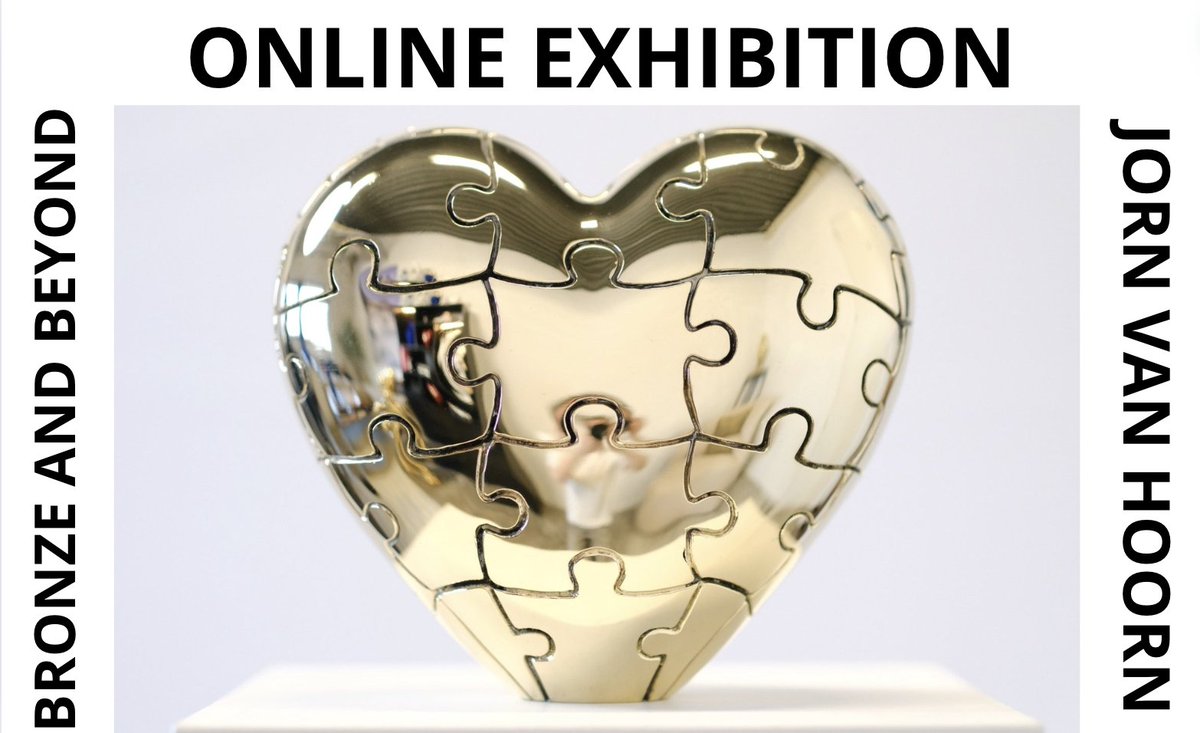 ONLINE EXHIBITION - BRONZE AND BEYOND: The art of @JornvanHoorn: onlinegallery.art/en/exhibition/… @NikkieTutorials