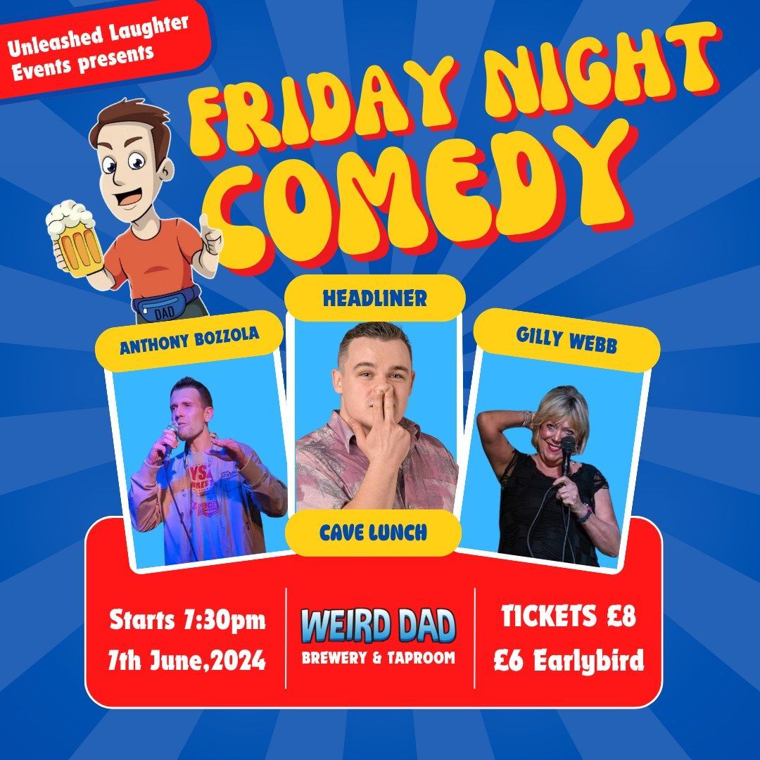 Tickets are now released for our first comedy night on Friday 7th June. We have teamed up with #UnleashedLaughterEvents to bring an evening of up and coming comedians with a talented headliner to round of the night. #comedynight