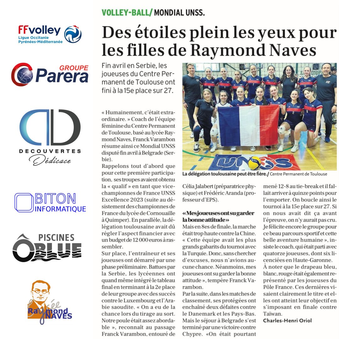 Lycée Raymond Naves (@lyceernaves) on Twitter photo 