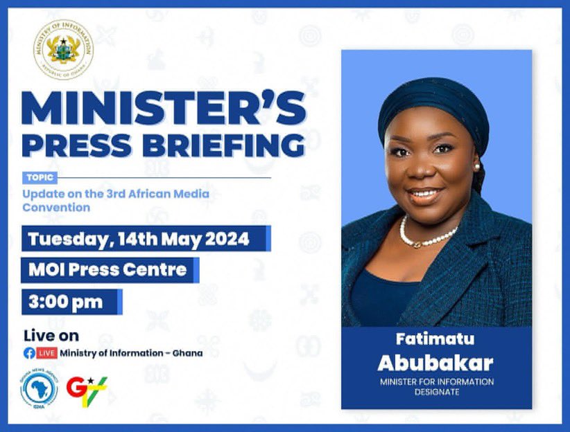 Minister’s Press Briefing.